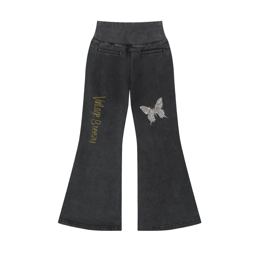 Vintage Breezy Flared Fleece