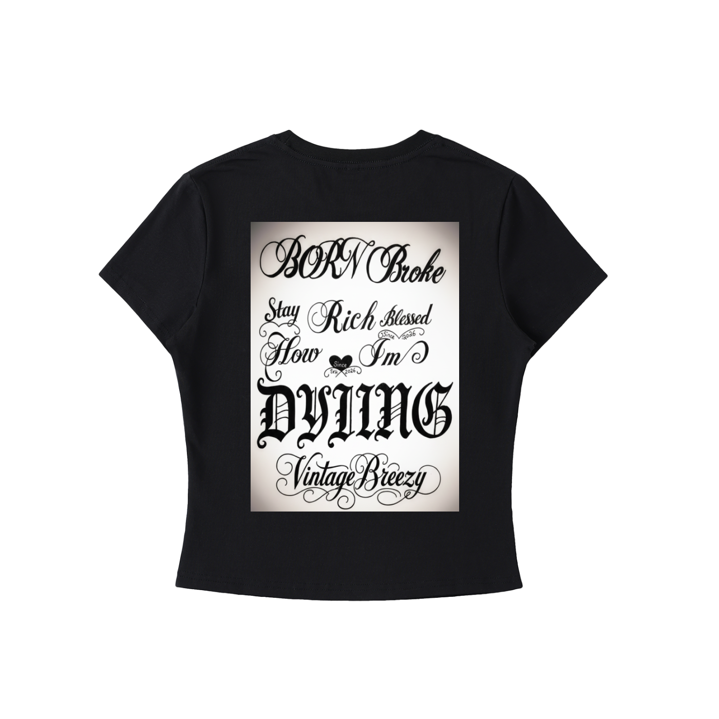 Essential Bodycon Crewneck T-Shirt