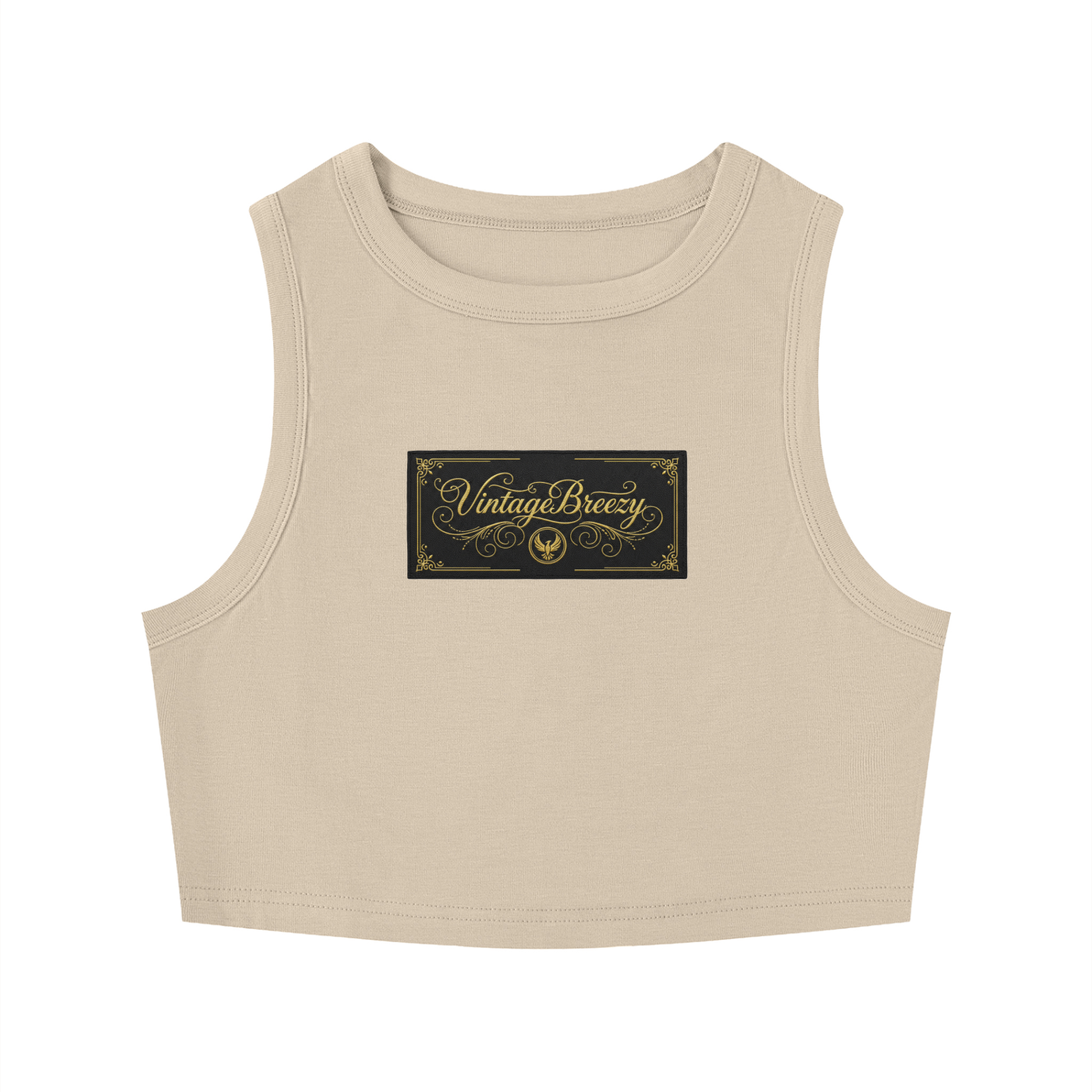 Women's Tight Crewneck Crop Tank Top
