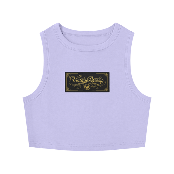 Women's Tight Crewneck Crop Tank Top