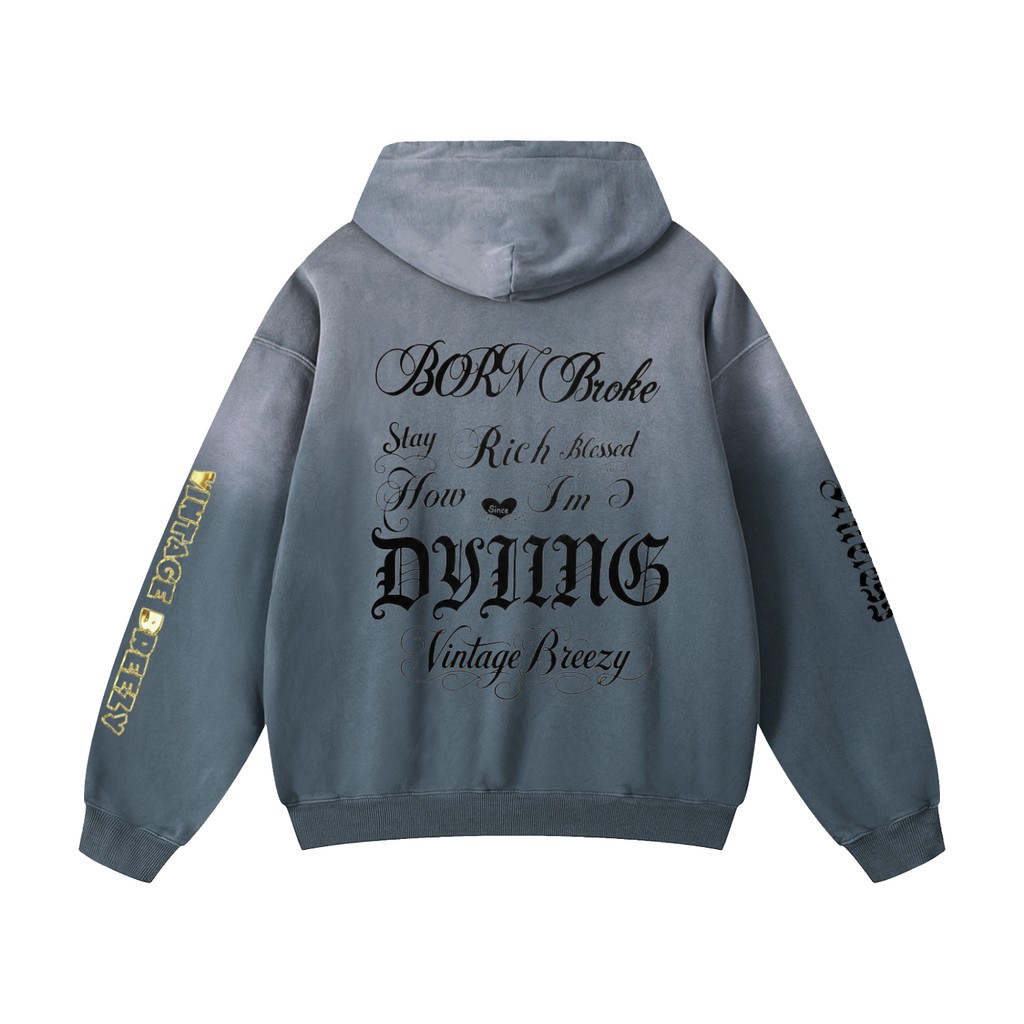 Heavyweight Sunfade Oversized Hoodie