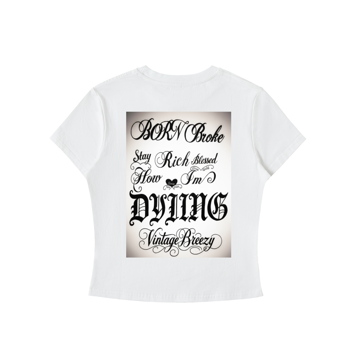 Essential Bodycon Crewneck T-Shirt
