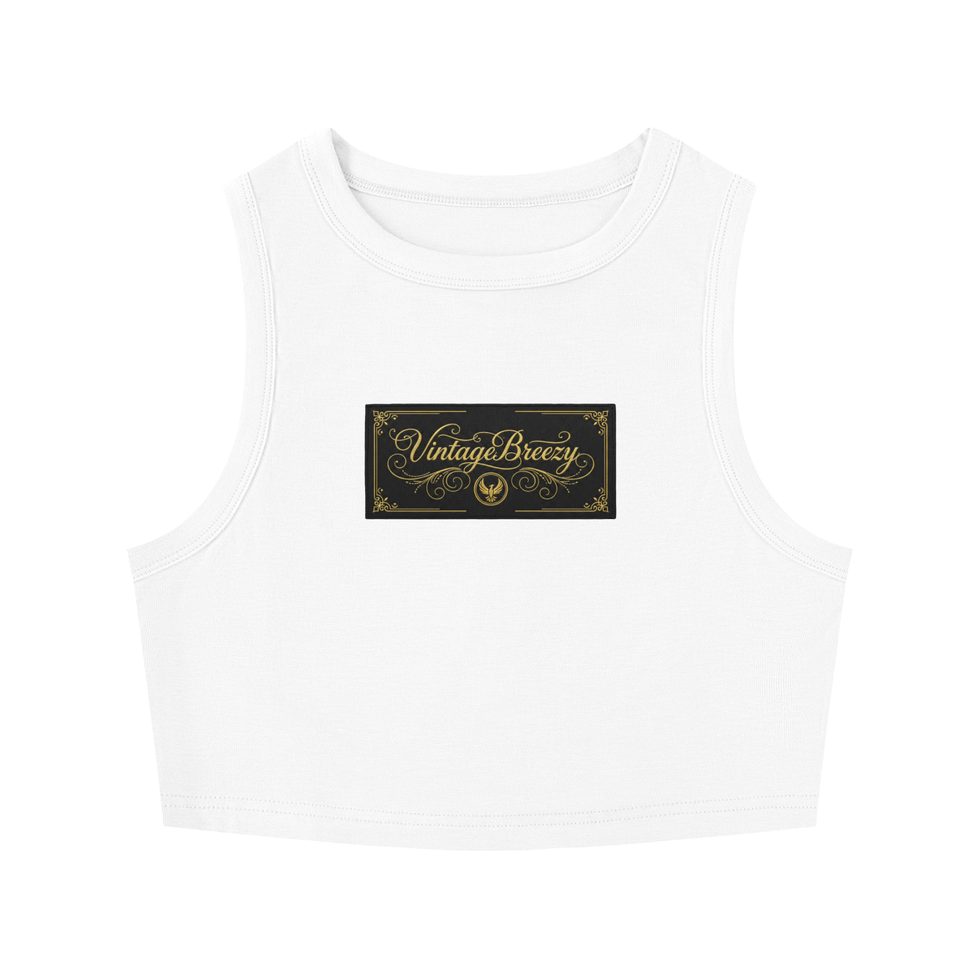 Women's Tight Crewneck Crop Tank Top