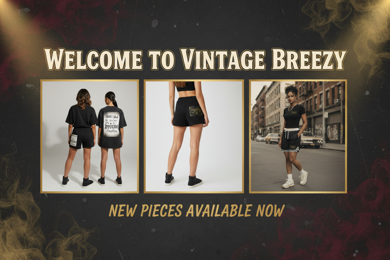 Vintage Breezy Welcome Banner